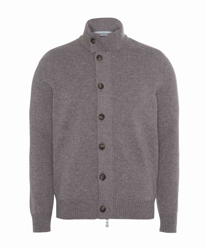 Heren vest beige