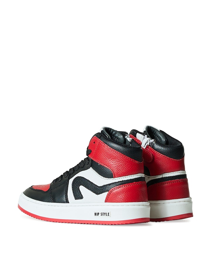 jongens veterschoenen rood