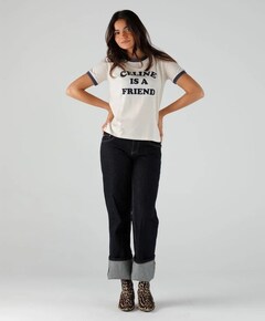 Dames T-shirt ecru