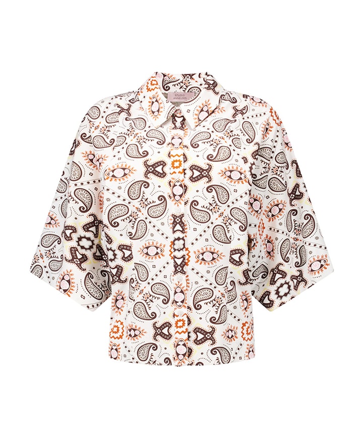 Dames blouse multicolor