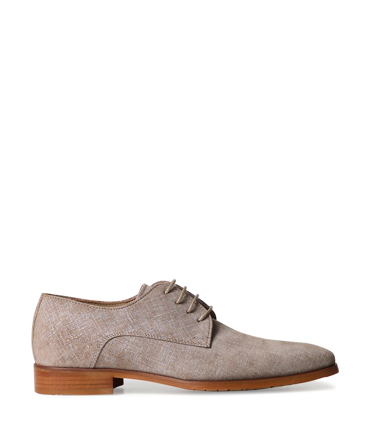 Julietta heren veterschoenen beige