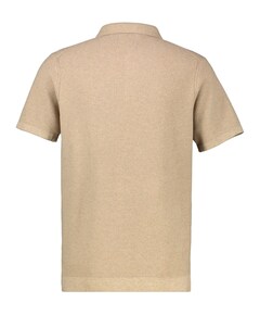 Heren polo beige