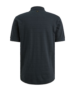 Heren polo blauw
