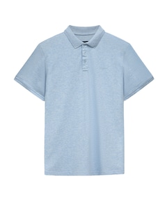 Heren polo blauw