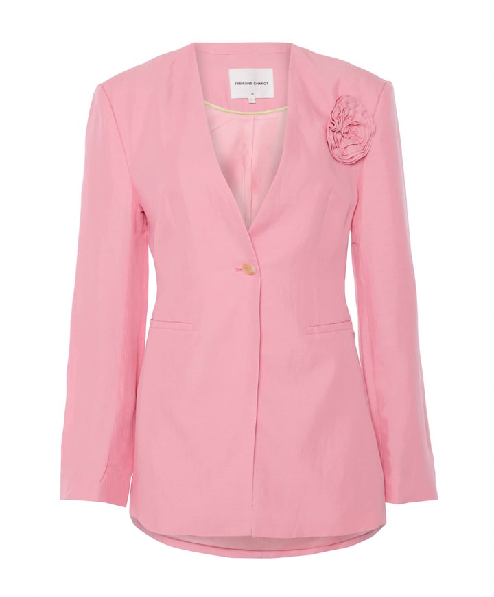 Dames blazer roze