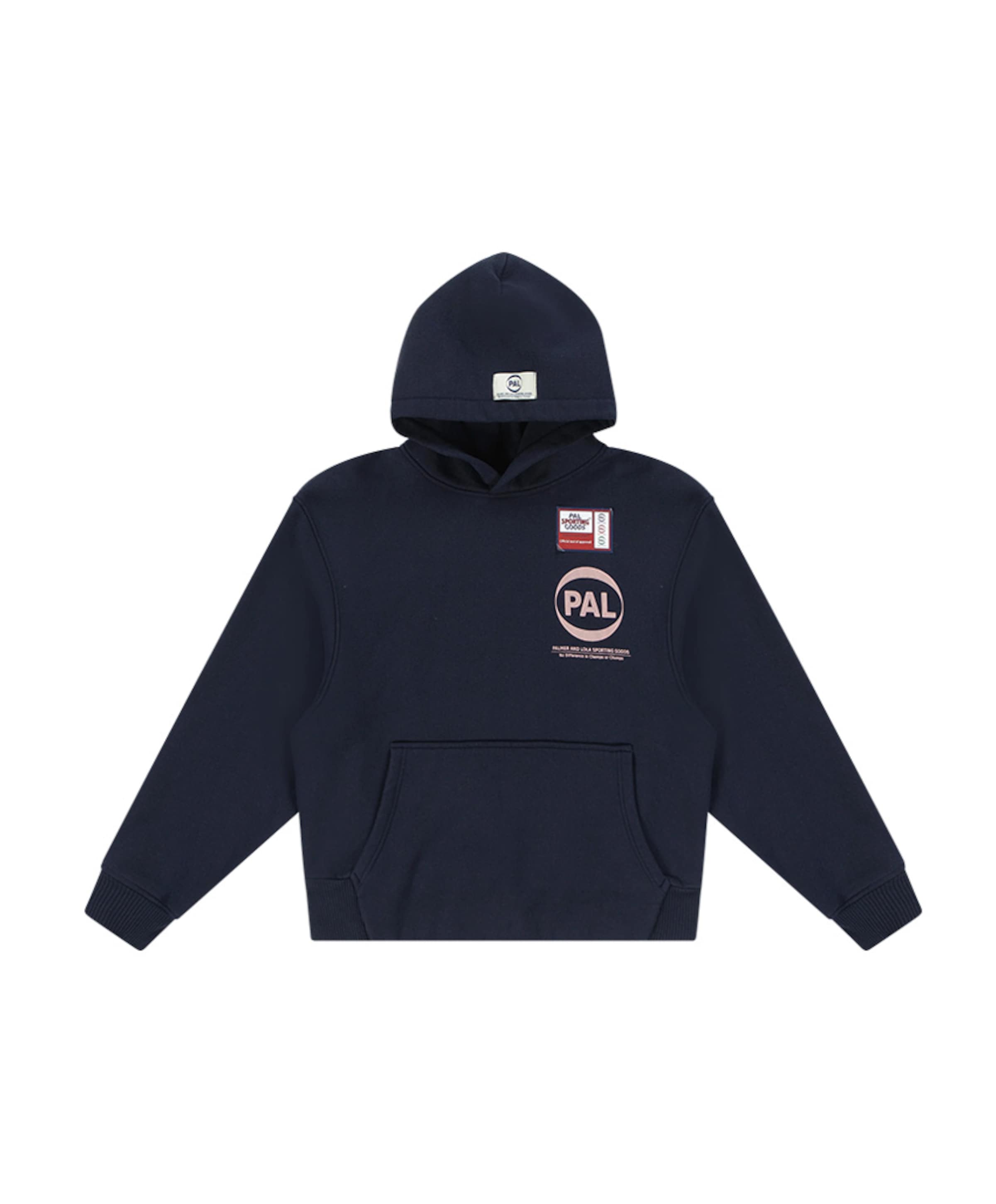 Heren hoodie blauw