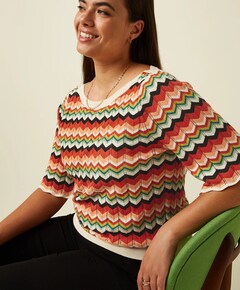 Dames trui multicolor