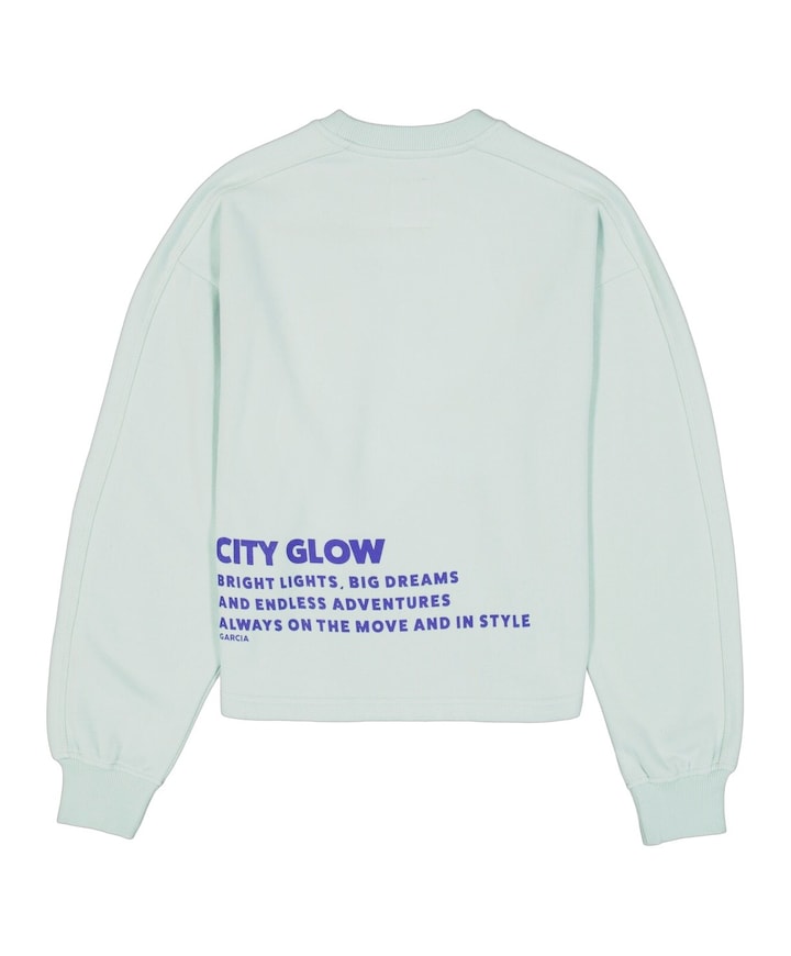 Meisjes sweater groen