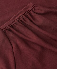 Dames longsleeve bordeaux