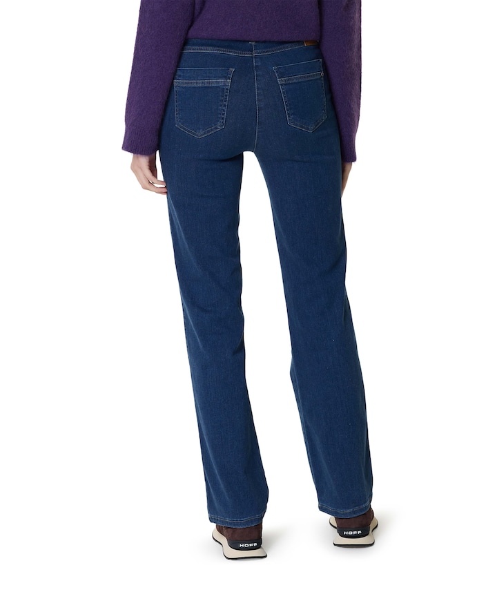 MbF Straight dames jeans blauw