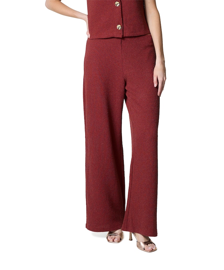ONLVICKI WIDE SWT dames broek rood