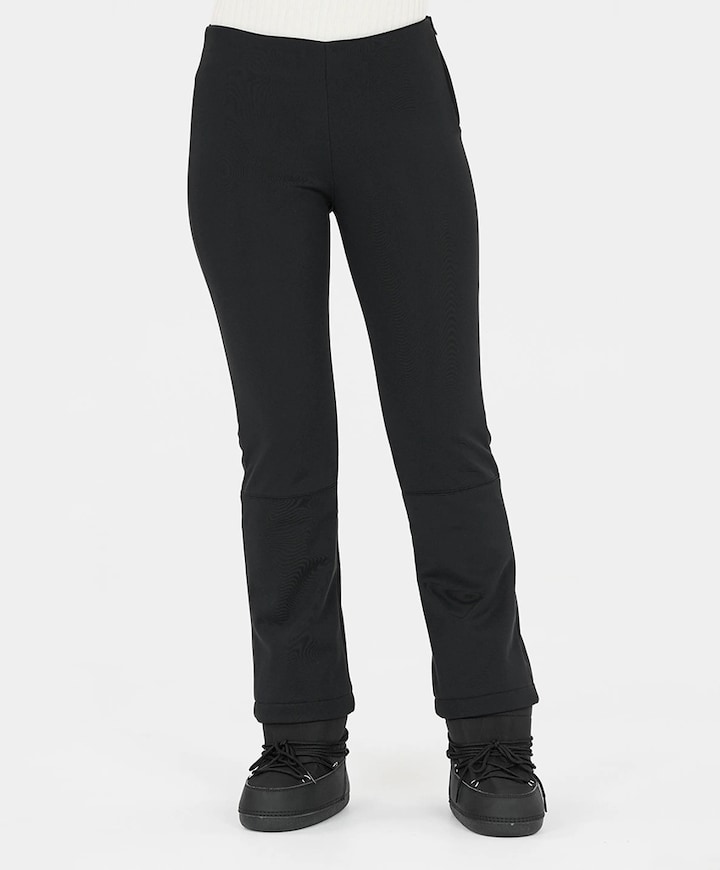 Vikki W Softshell Pants dames skibroek zwart