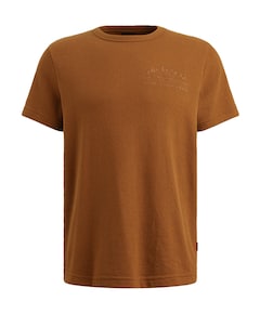 Heren t-shirt bruin