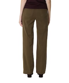 Jenny Wide dames broek groen