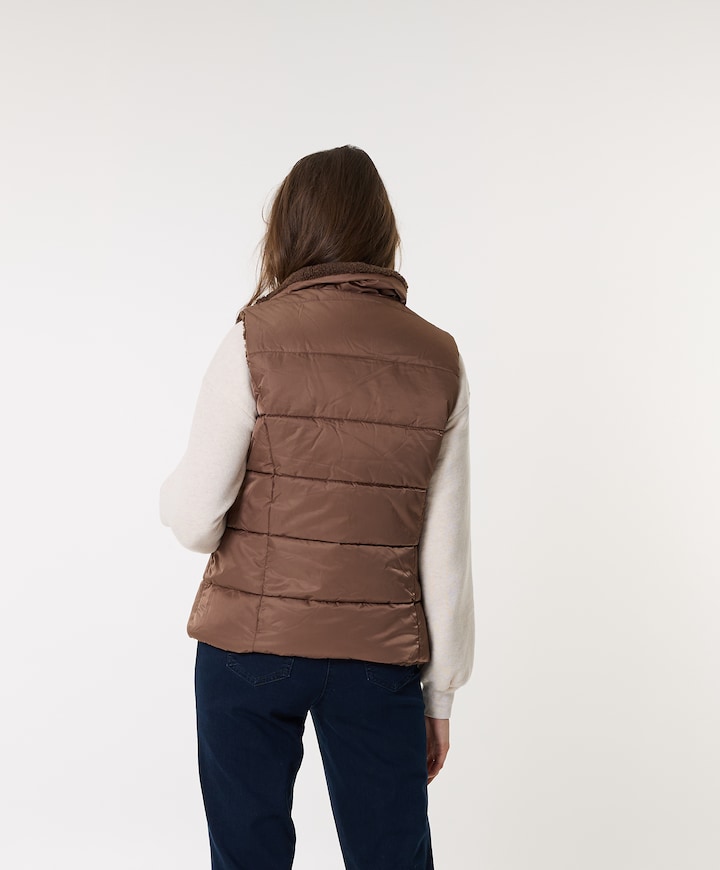 Bodywarmer bruin