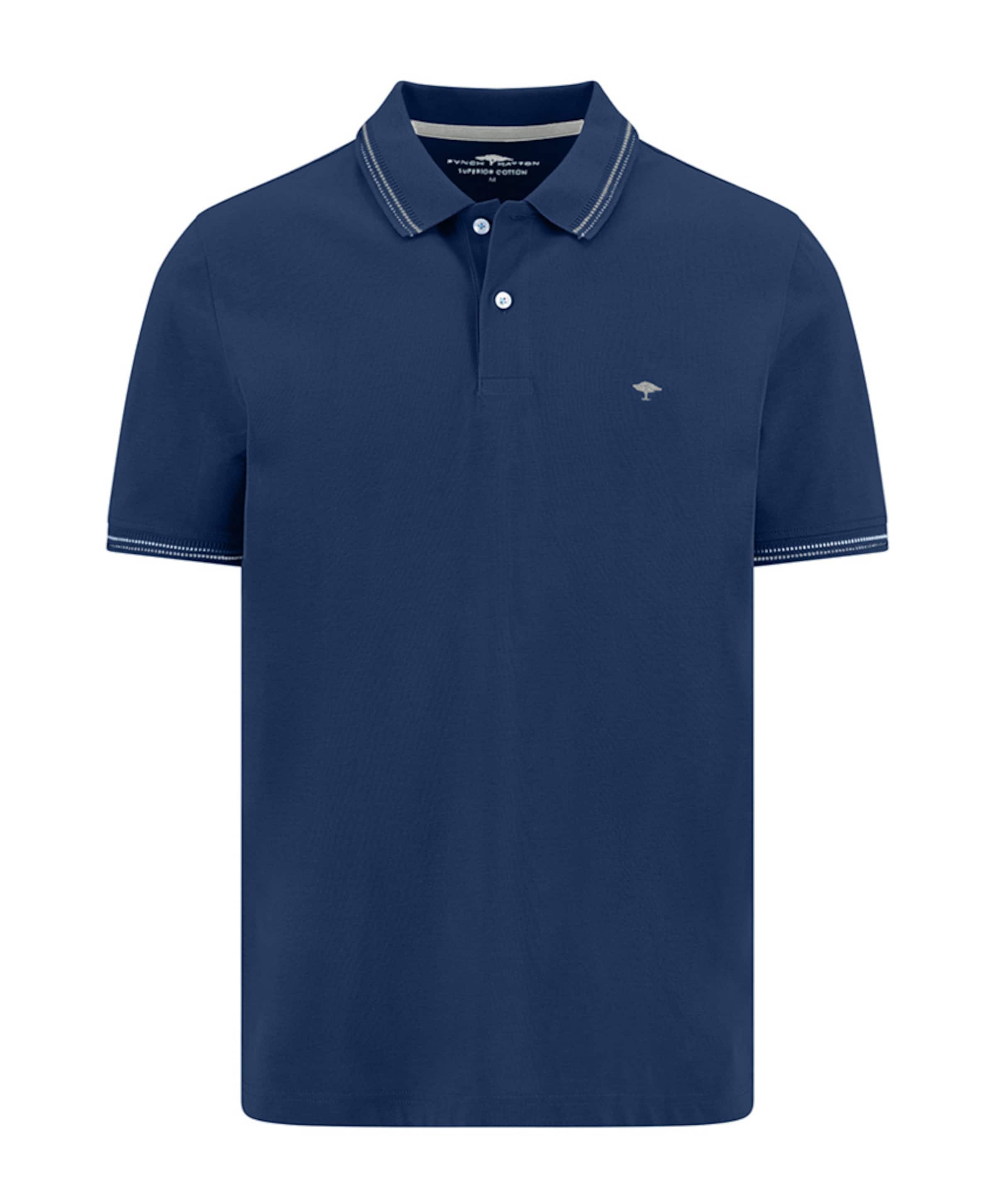 Heren polo blauw