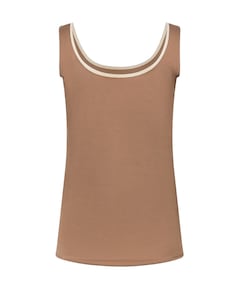Dames top beige