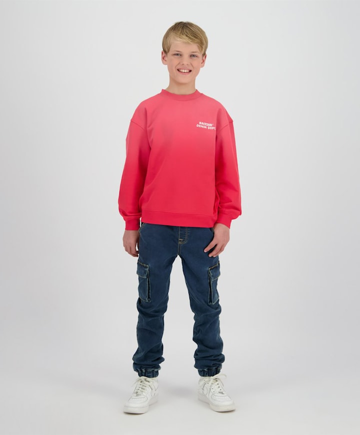 Jongens sweater rood