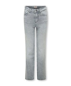 KOGJUICY HW HEART WIDE LEG REA707 D meisjes jeans grijs