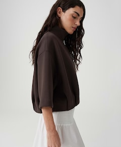 Dames vest bruin
