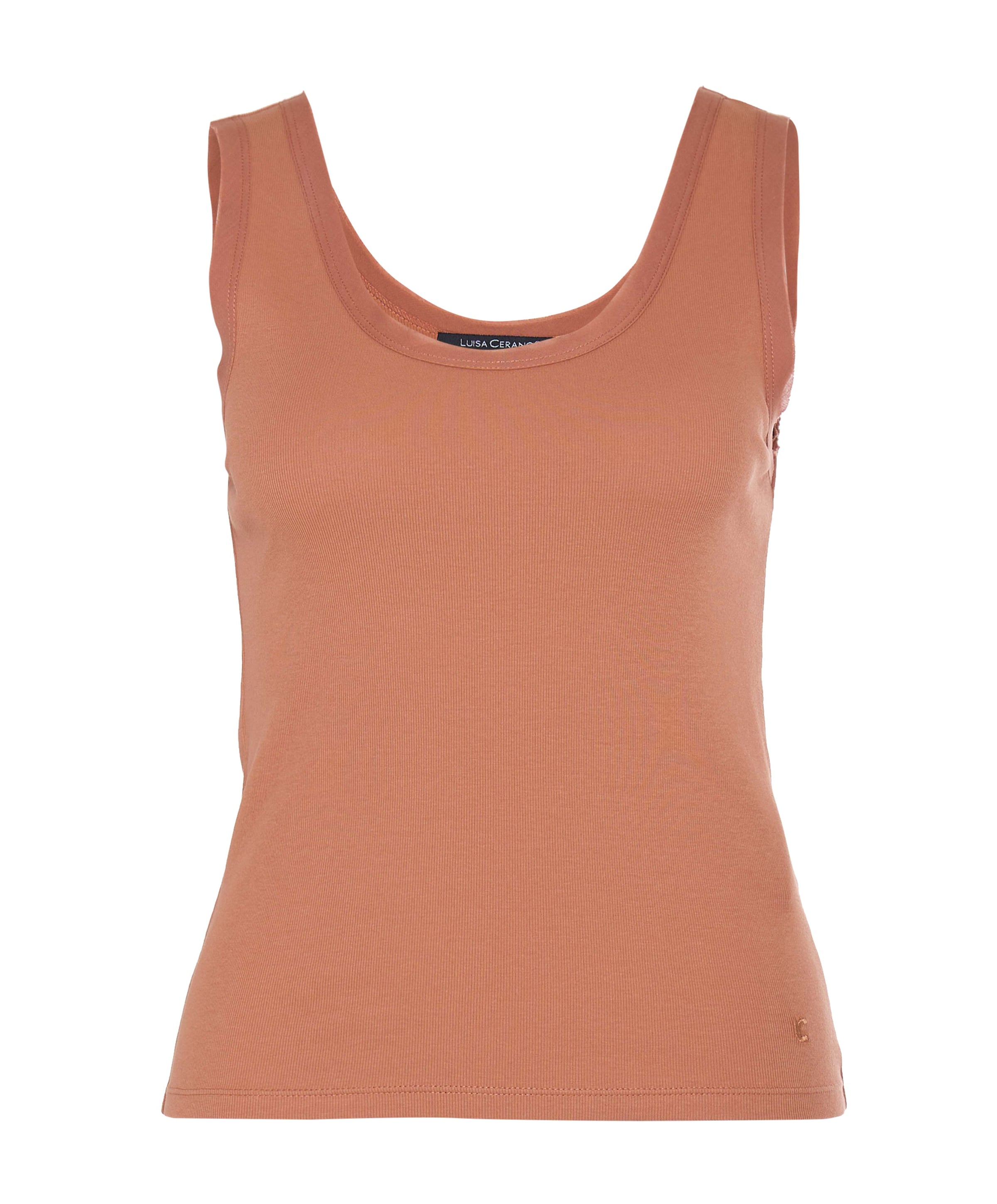 Dames top oranje