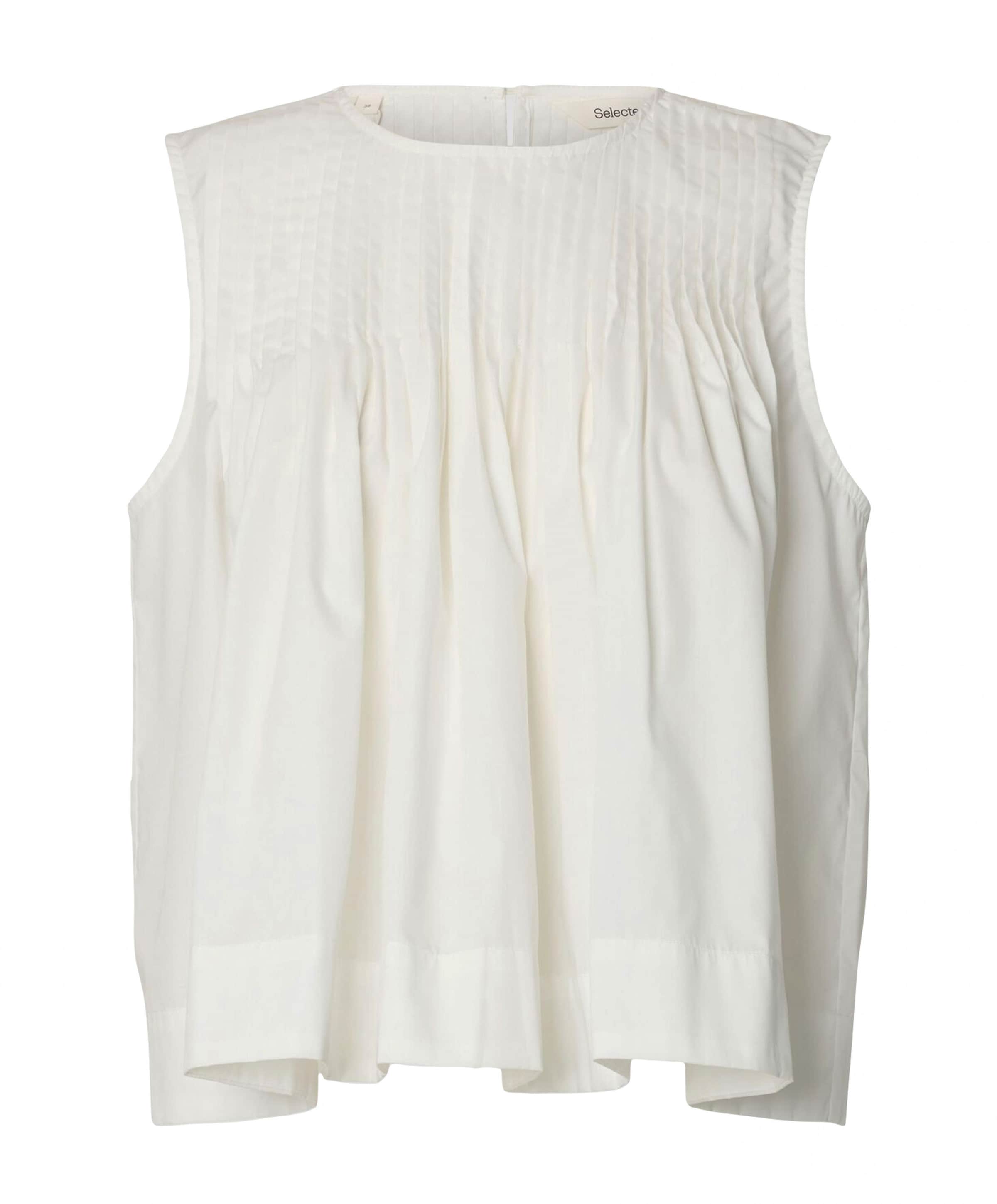 Dames top ecru