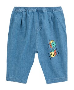 Roll the dice broek blauw
