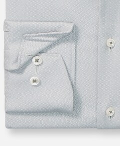 Heren overhemd lange mouw groen