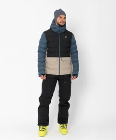 Heren ski-jas blauw