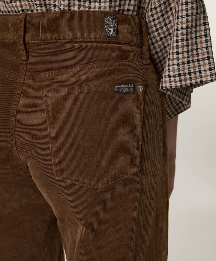Lotta Corduroy  dames broek bruin