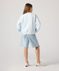 LVG 94 Baggy short meisjes korte broek blauw