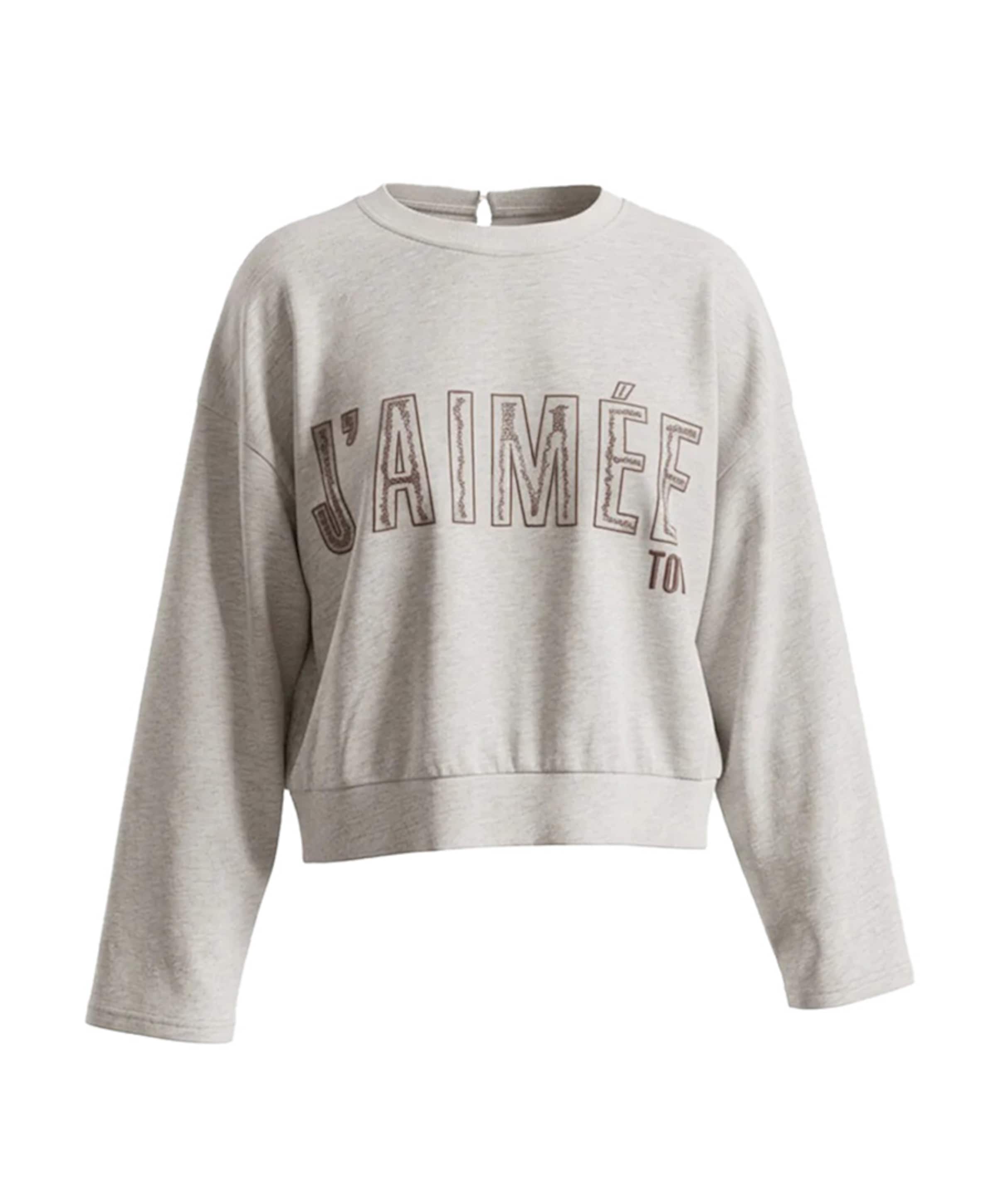Dames sweater beige
