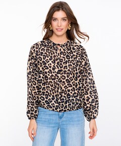 Blouse bruin