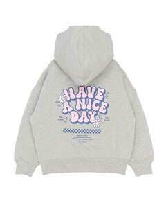 Meisjes hoodie grijs