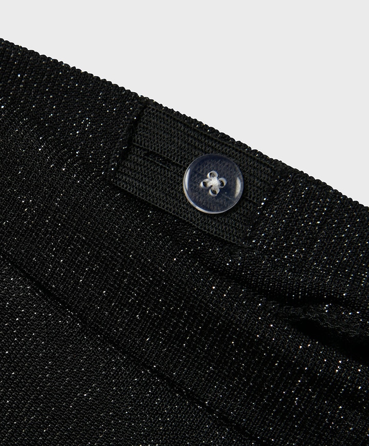 NKFROISIN BOOTCUT PANT meisjes broek zwart