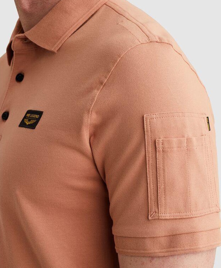 Heren polo roze
