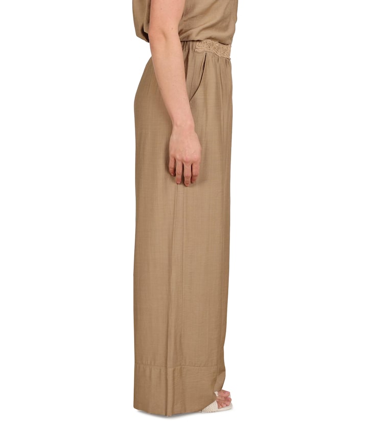 Merel dames broek beige