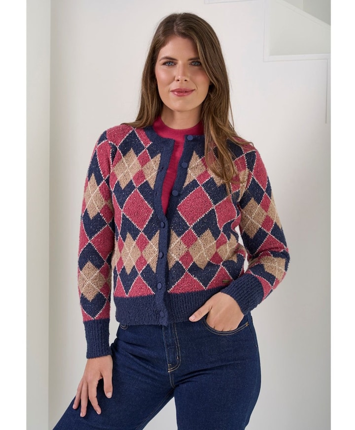 Dames vest rood