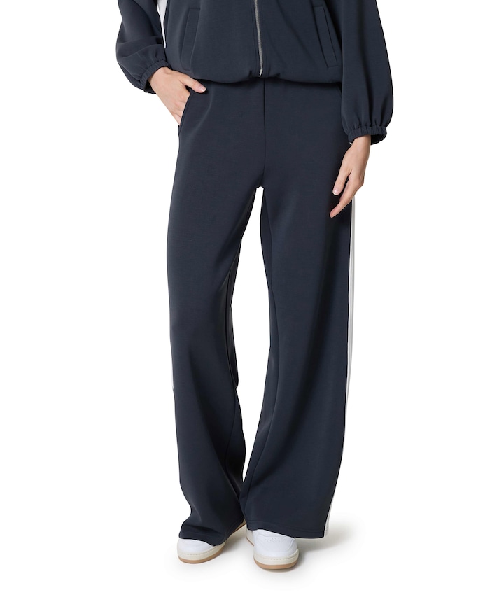 Regular length sweat dames broek blauw