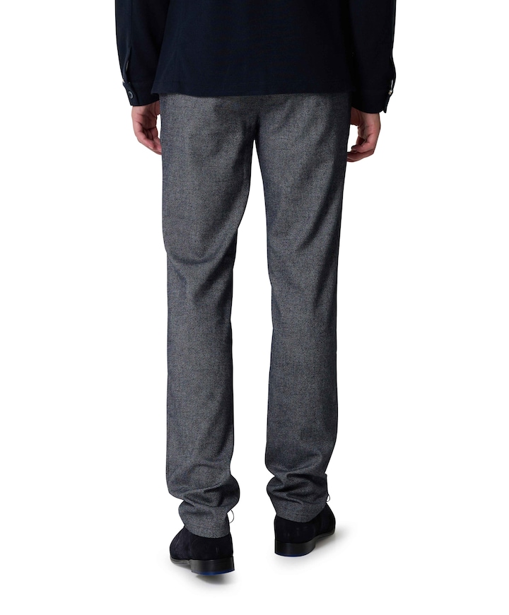 Flatfront Modern Fit broek blauw