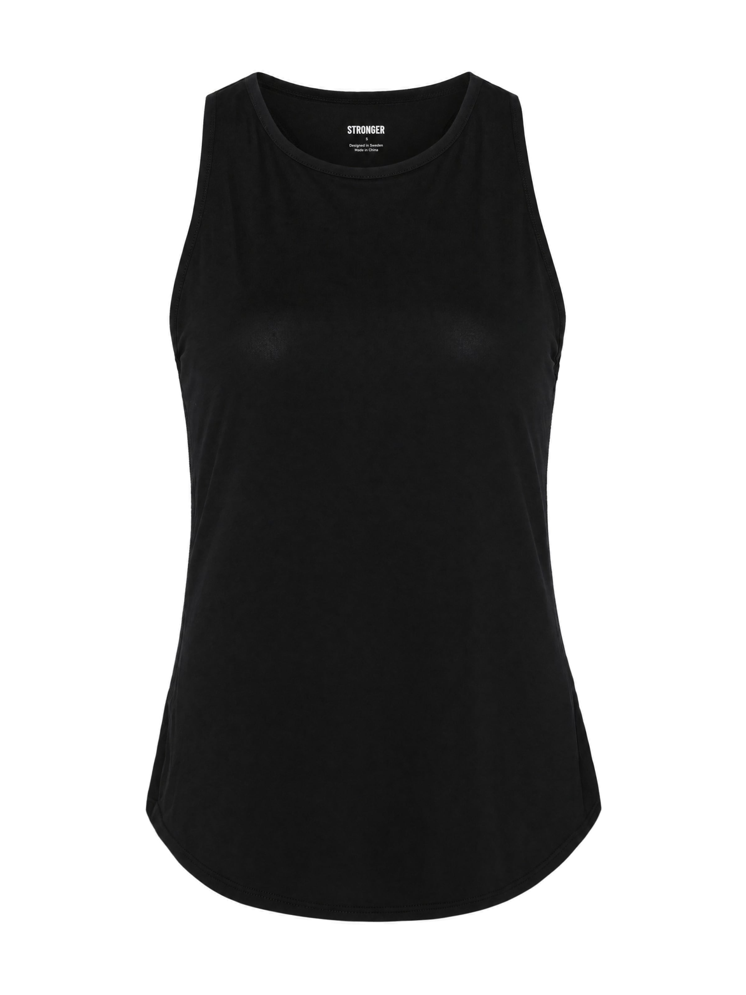 Dames singlet zwart