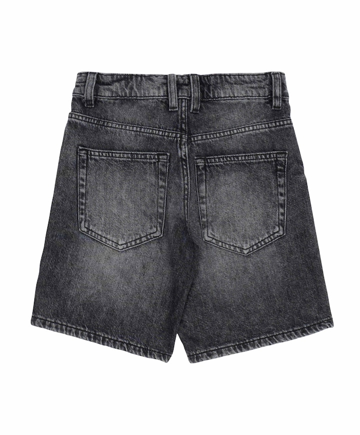 NKMRYAN REG L DNM 6750-DM NO jongens korte broek zwart