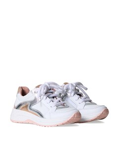 Elena meisjes sneakers zilver