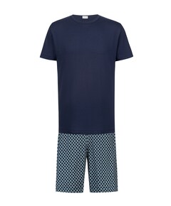 Heren pyjamaset blauw
