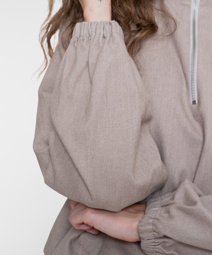 Dames sweater beige