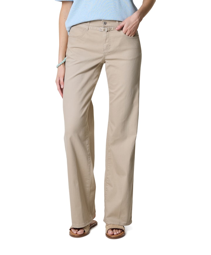 LIZ CITY dames jeans beige
