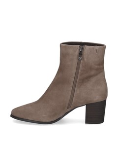 dames enkellaarzen beige