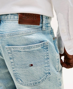 MODERN STRAIGHT BLEACH DENIM jeans blauw