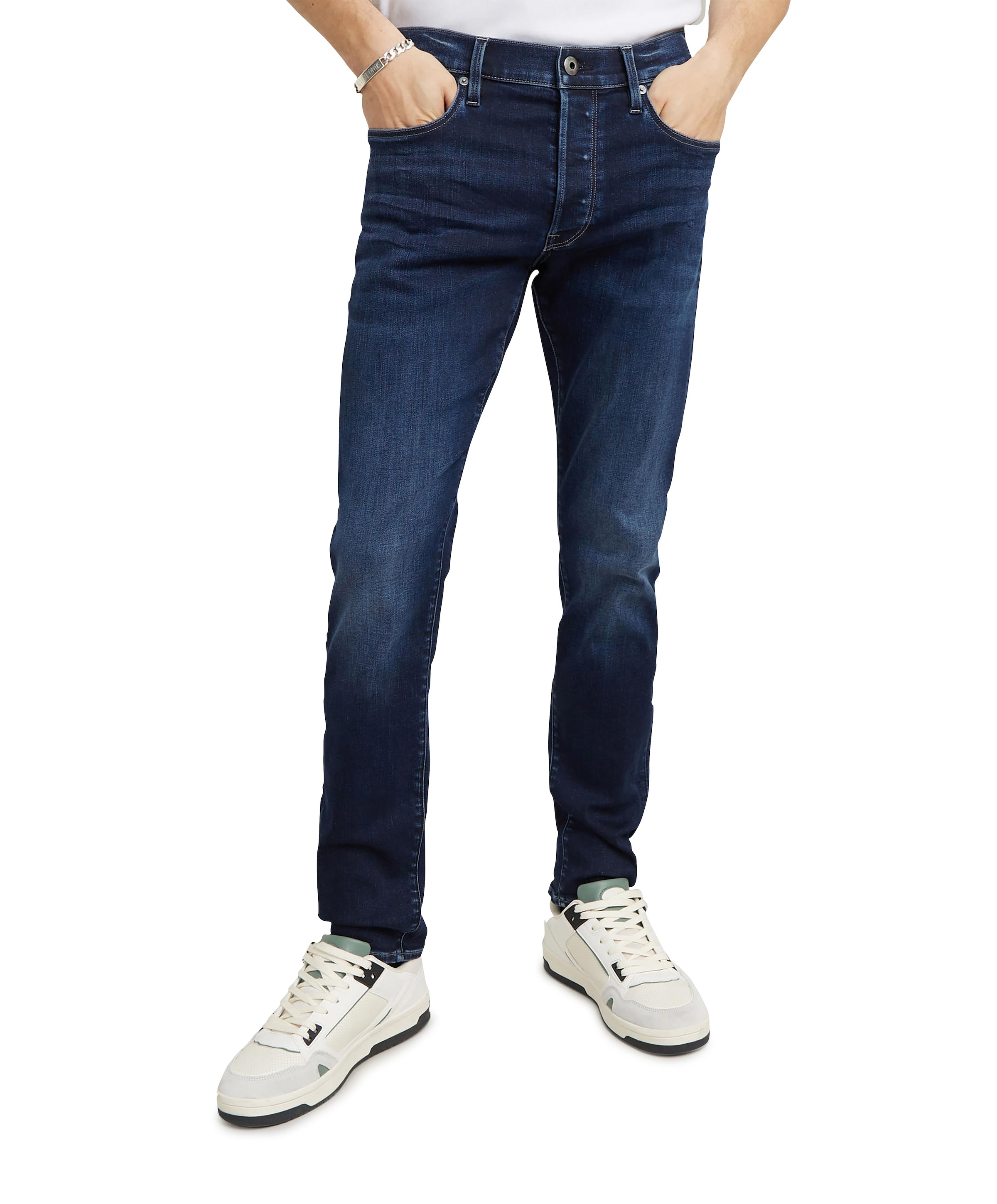 3301 Slim heren jeans blauw