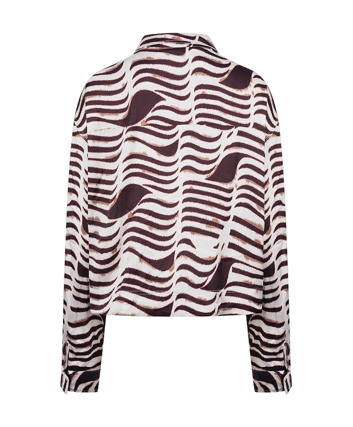 Dames blouse bordeaux